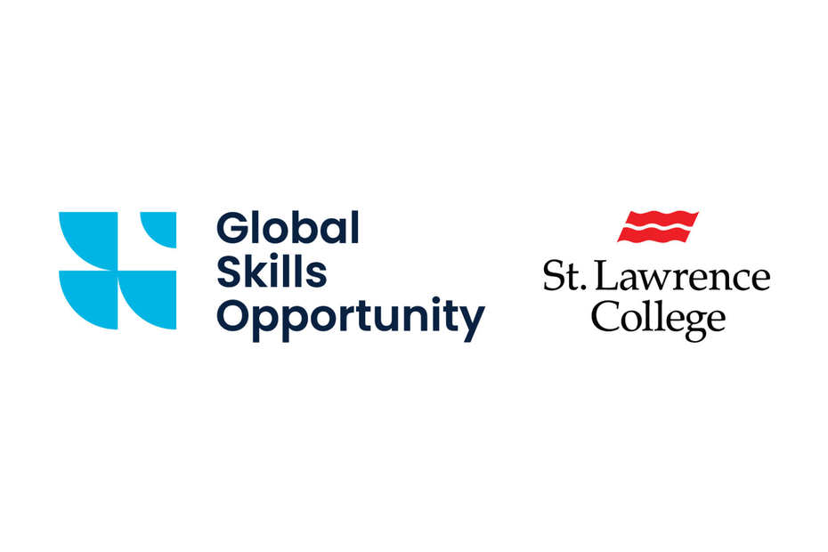 Global Skills Opportunity and St. Lawrence College logos side by side